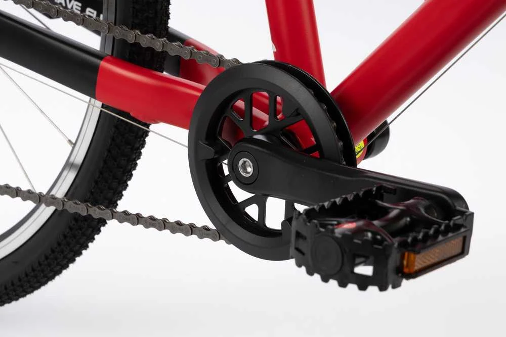 Dviratis Karbon Superlight Alu 26 red