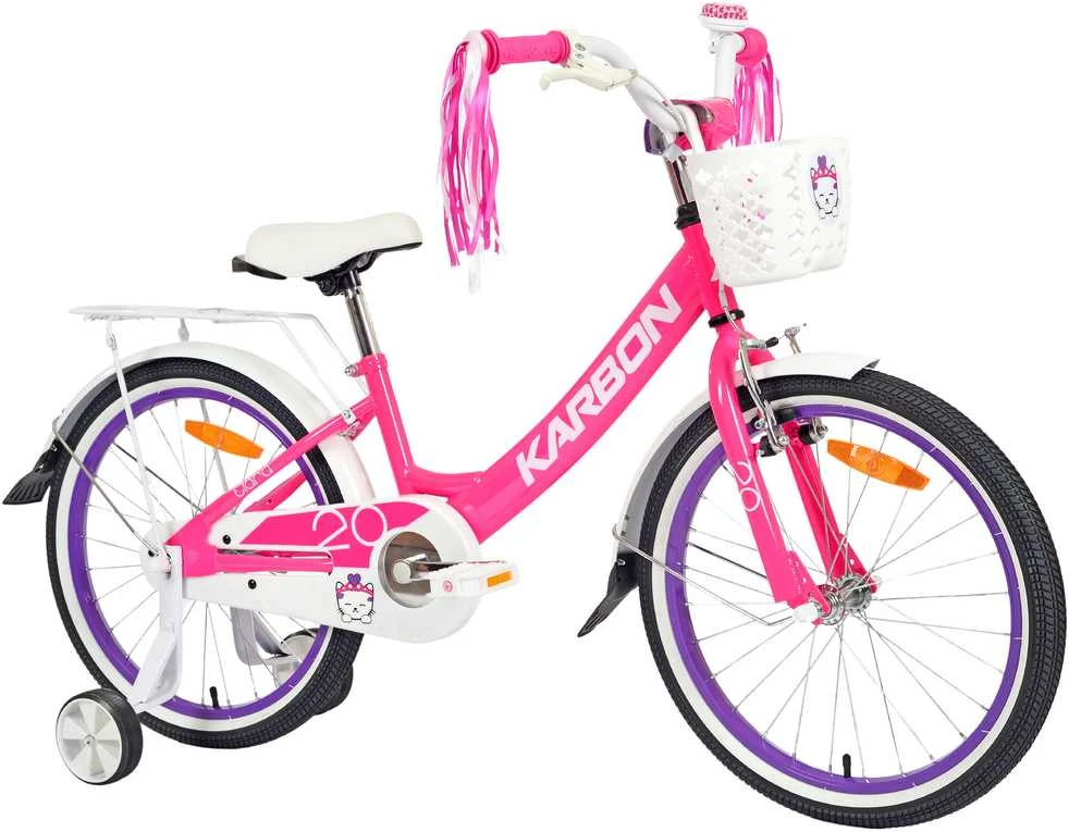 Dviratis Karbon Tiara 20 pink