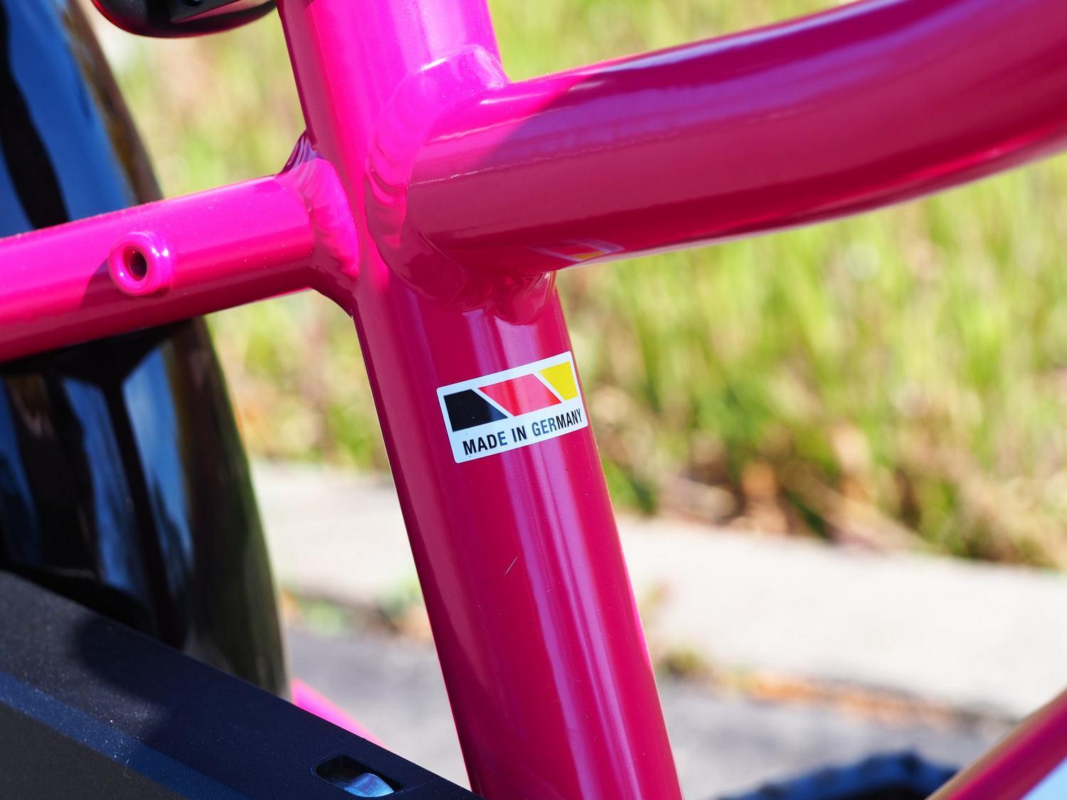 Dviratis PUKY CYKE 16-1 Alu berry-baltas