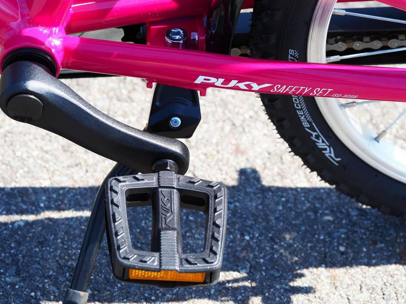 Dviratis PUKY CYKE 16-1 Alu berry-baltas