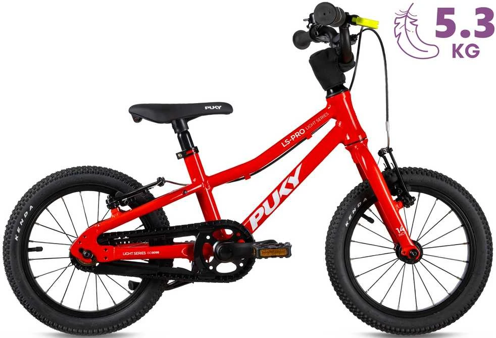 Dviratis PUKY LS-PRO 14 Alu LTD red