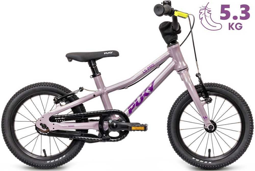 Dviratis PUKY LS-PRO 14 Alu pearl pink