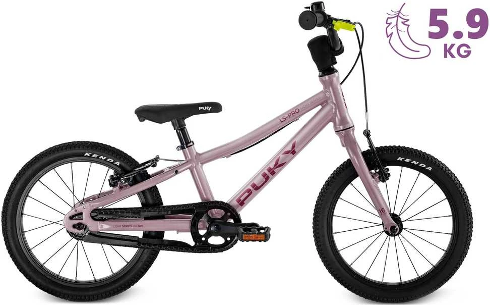 Dviratis PUKY LS-PRO 16 Alu pearl pink/anthracite