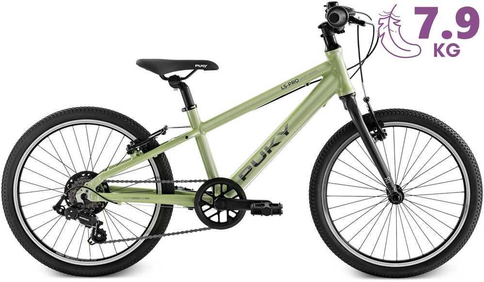 Dviratis PUKY LS-PRO 20-7 Alu mint žalias/anthracite