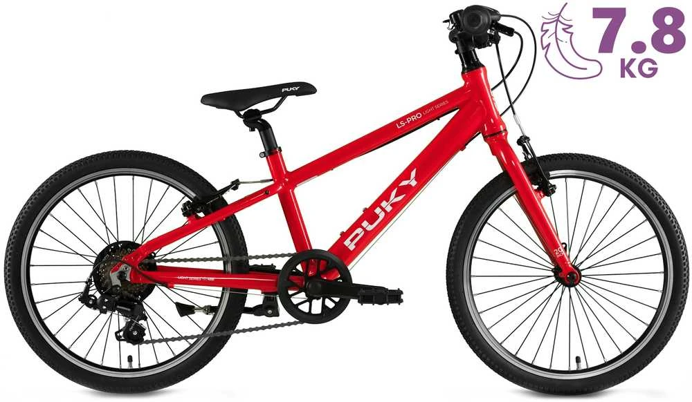 Dviratis PUKY LS-PRO 20 Alu LTD red