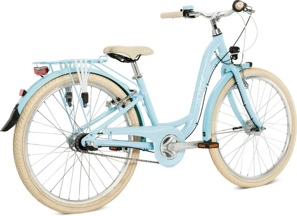 Dviratis PUKY Skyride 24-3 Classic Alu retro mėlynas