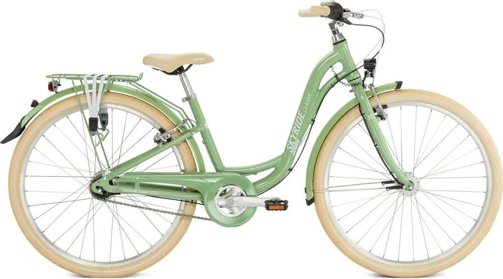 Dviratis PUKY Skyride 26-7 Classic Alu retro žalias