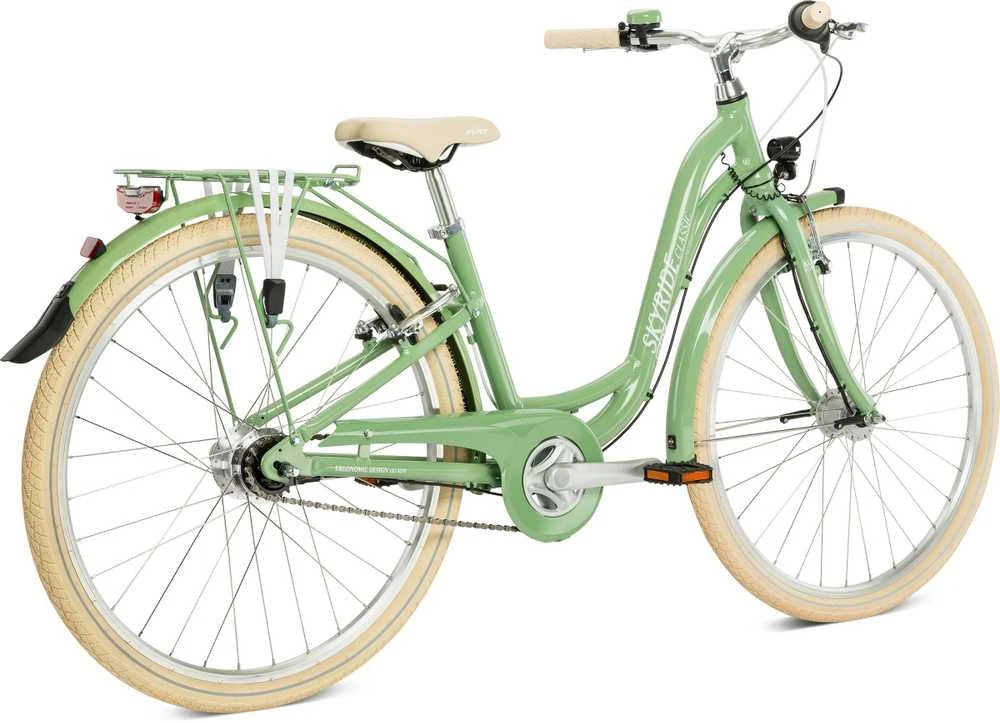 Dviratis PUKY Skyride 26-7 Classic Alu retro žalias