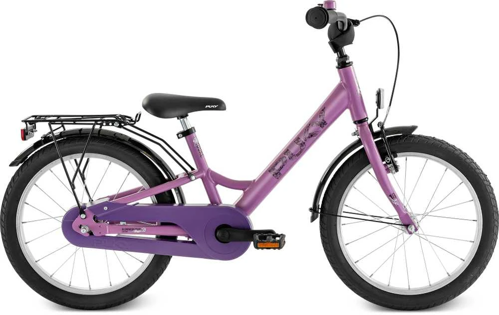 Dviratis PUKY Youke 18 Alu perky violetinė
