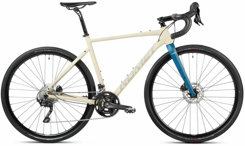 Dviratis Romet Aspre 2 2025 smėlio spalvos-žalias-56 cm / XL (Dydis: 56 cm / XL)