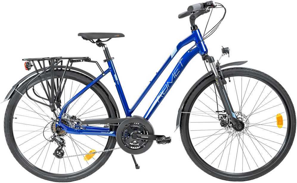 Dviratis Romet Gazela 2 2025 dark mėlynas-19" / M (Dydis: 19" / M)
