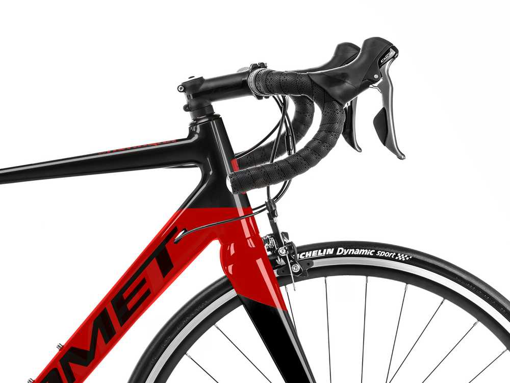 Dviratis Romet Huragan 1 2023 red-juodas-47 cm / XS (Dydis: 47 cm / XS)