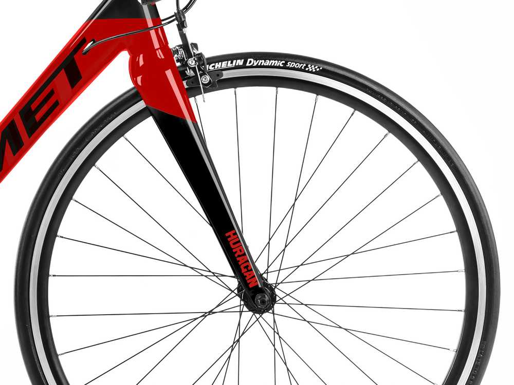 Dviratis Romet Huragan 1 2023 red-juodas-47 cm / XS (Dydis: 47 cm / XS)