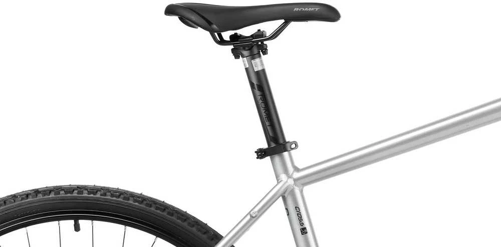 Dviratis Romet Orkan 4 M Lite 28" 2023 sidabrinis-juodas-18" / M (Dydis: 18" / M)