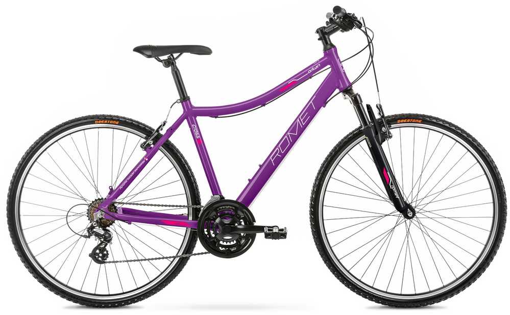 Dviratis Romet Orkan D 2025 violet-pink-19" / L (Dydis: 19" / L)