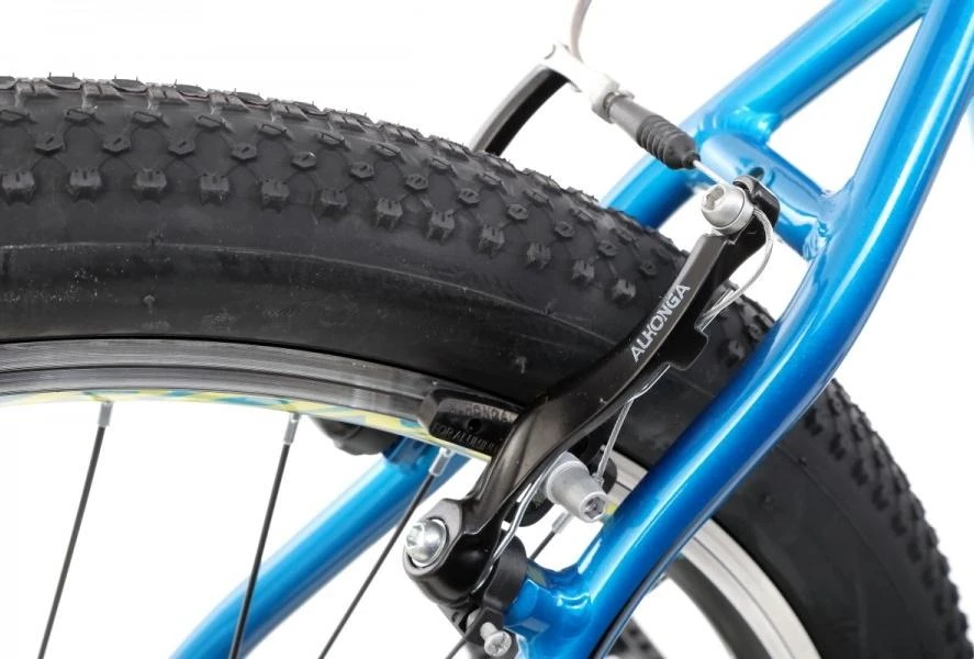 Dviratis Romet Rambler R6.1 JR 26" 2022 mėlynas-žalias-17" / M (Dydis: 17" / M)