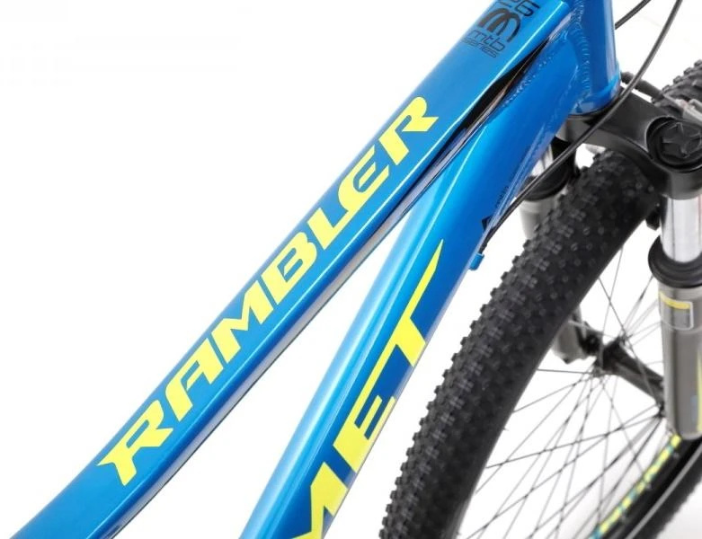 Dviratis Romet Rambler R6.1 JR 26" 2022 mėlynas-žalias-17" / M (Dydis: 17" / M)
