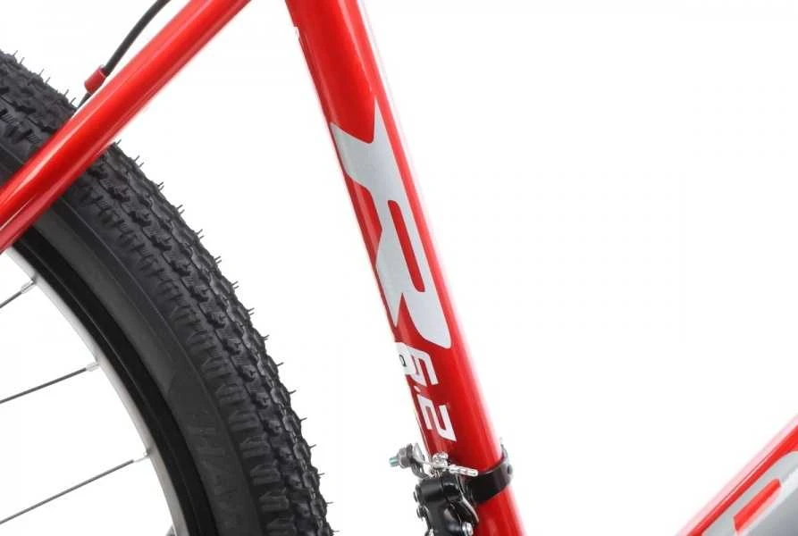 Dviratis Romet Rambler R6.2 26" 2022 red-baltas-17" / M (Dydis: 17" / M)