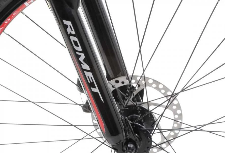Dviratis Romet Rambler R6.2 26" 2022 red-baltas-17" / M (Dydis: 17" / M)