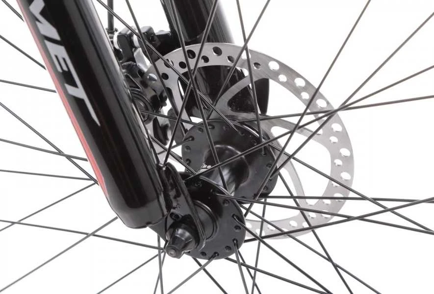 Dviratis Romet Rambler R6.2 26" 2022 red-baltas-17" / M (Dydis: 17" / M)