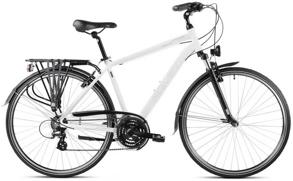 Dviratis Romet Wagant 1 2025 baltas-pilkas-21" / L (Dydis: 21" / L)