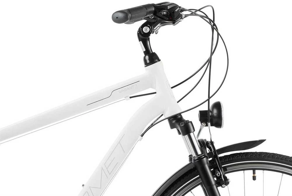 Dviratis Romet Wagant 1 2025 baltas-pilkas-21" / L (Dydis: 21" / L)