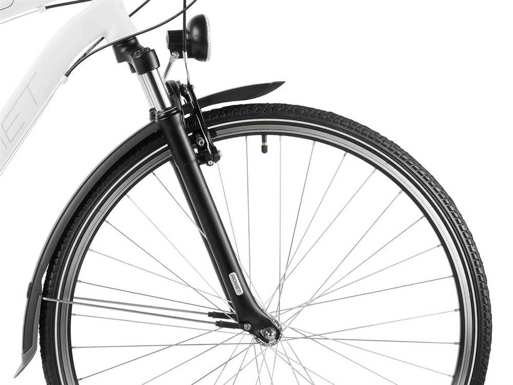 Dviratis Romet Wagant 1 2025 baltas-pilkas-21" / L (Dydis: 21" / L)