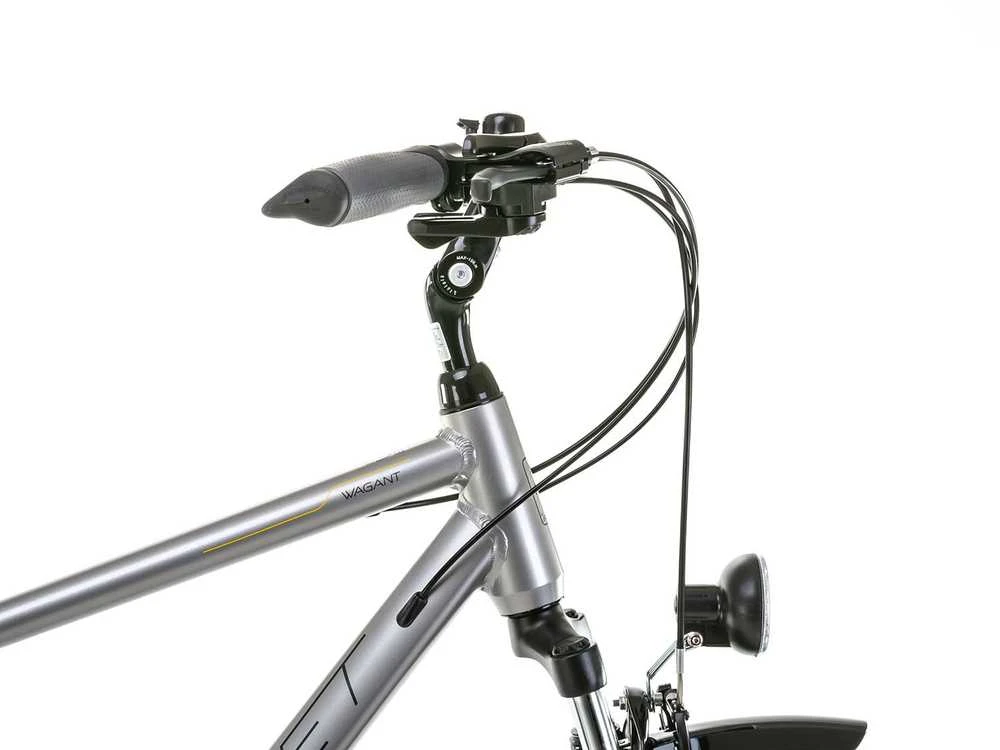 Dviratis Romet Wagant 28" 2023 sidabrinis-auksinis-21" / L (Dydis: 21" / L)