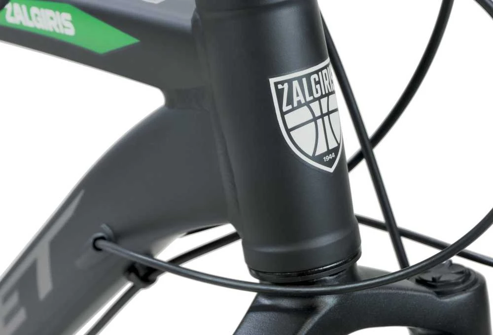 Dviratis Romet ŽALGIRIS R6 juodas-žalias-18" / L (Dydis: 18" / L)