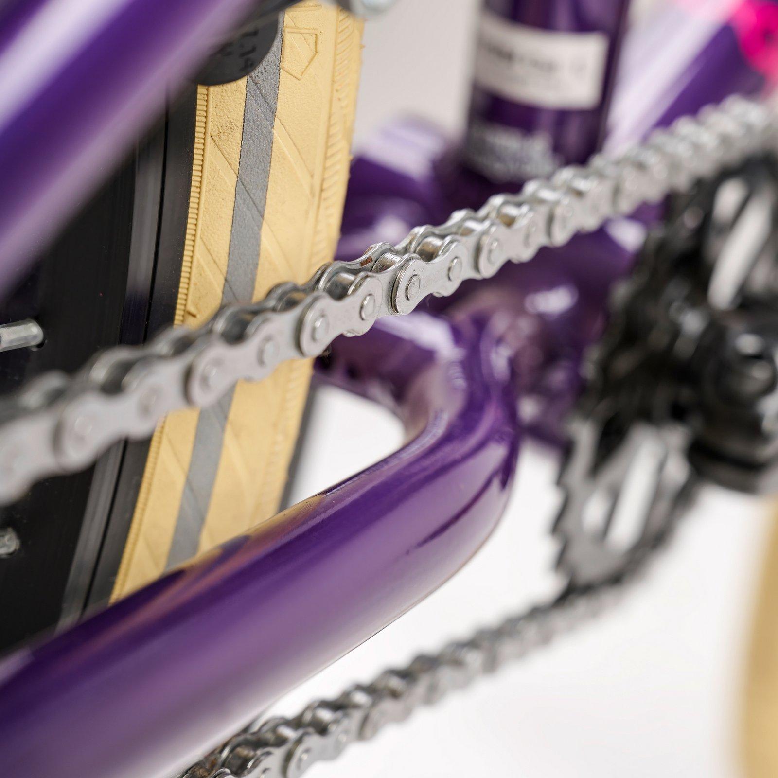 Dviratis S'COOL XtriX 40 1-speed BMX 20" Chromoly violetinė-fuchsia