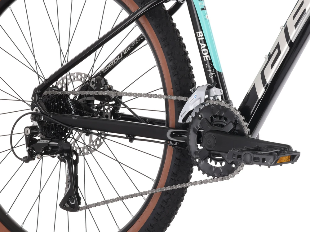 Dviratis Tabou Blade 27.5 2 W juodas-mint-XS (Dydis: XS)