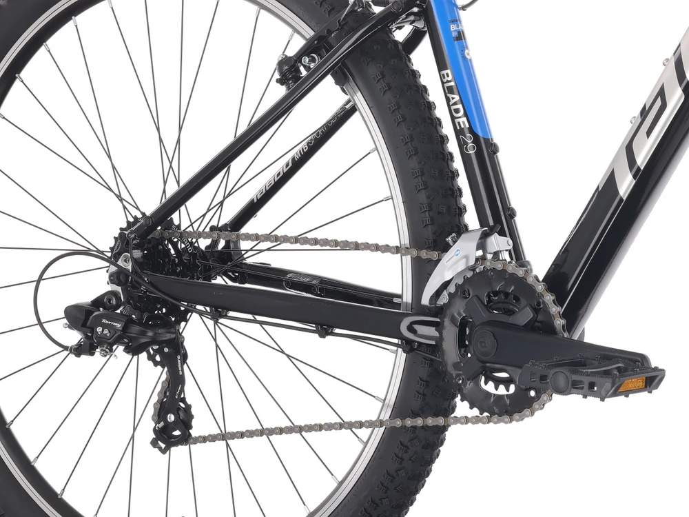 Dviratis Tabou Blade 29 0 juodas-mėlynas-L (Dydis: L)