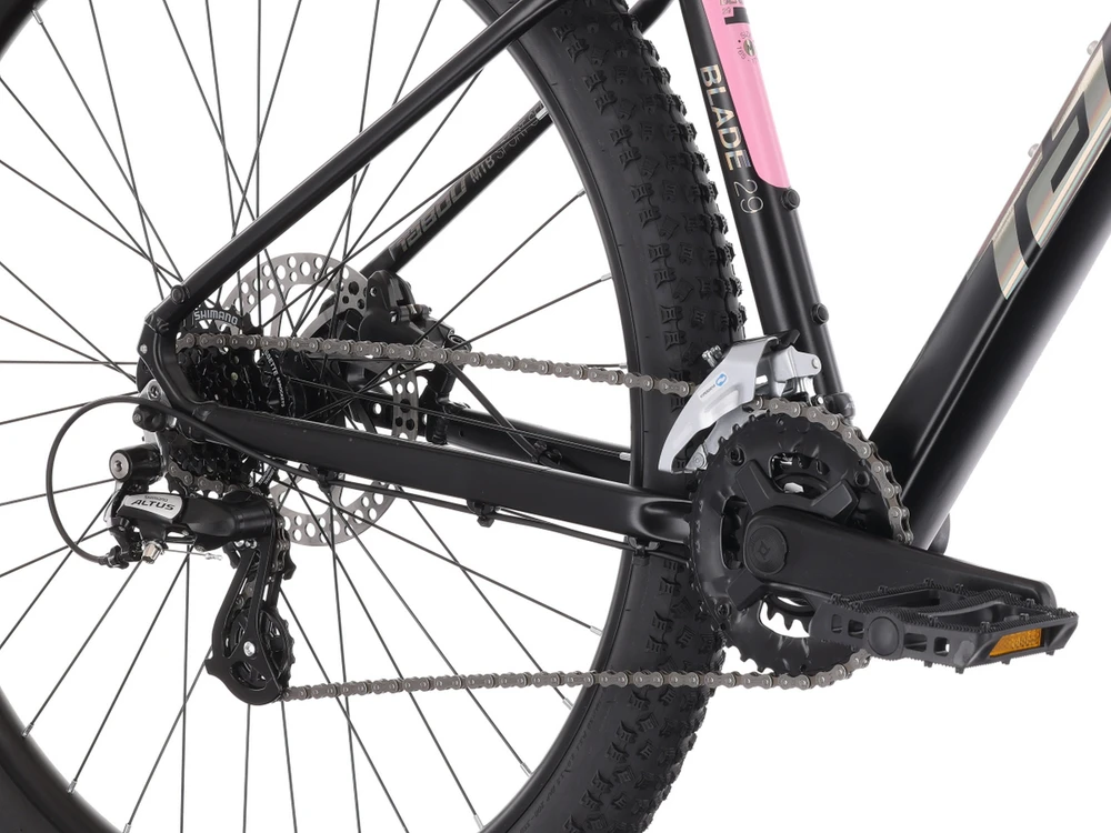 Dviratis Tabou Blade 29 1 W juodas-pink-S (Dydis: S)