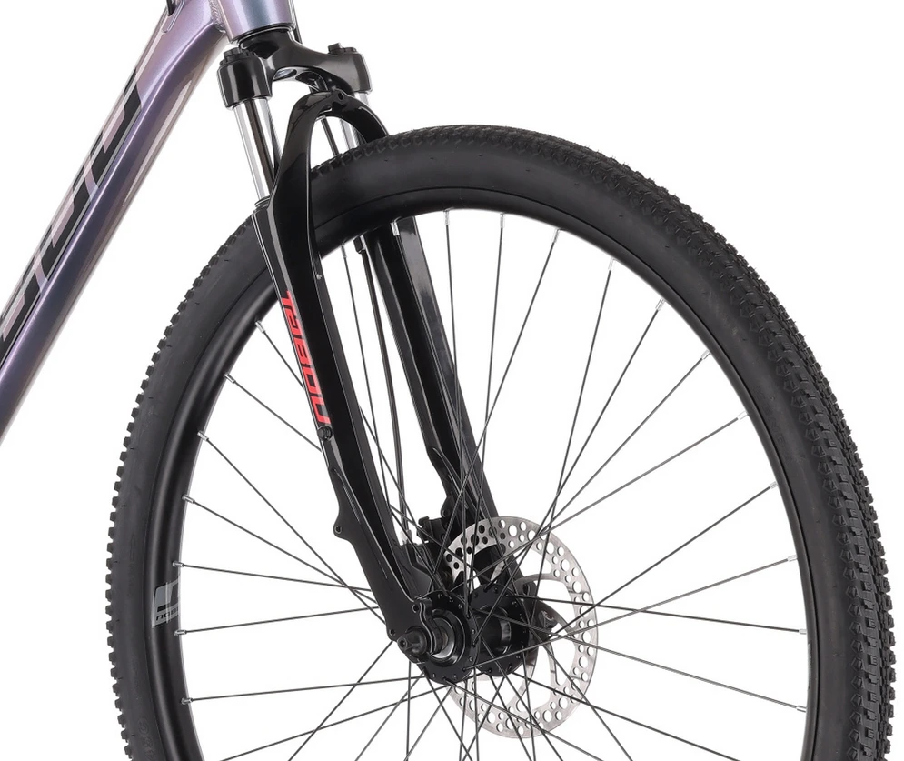 Dviratis Tabou Flow 1 juodas-chameleon-M / 19" (Dydis: M / 19")
