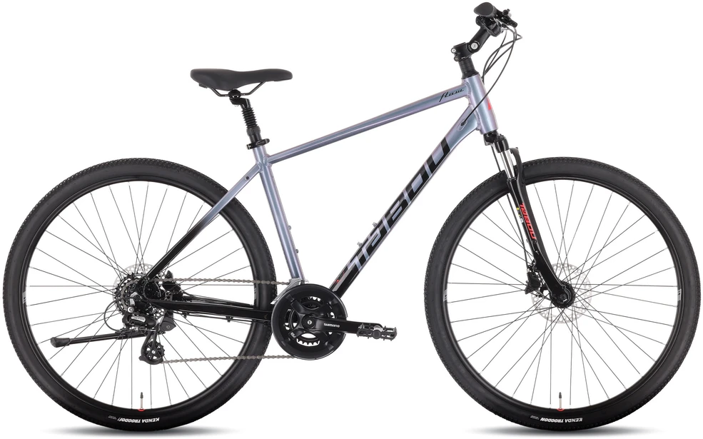 Dviratis Tabou Flow 1 juodas-chameleon-L / 21" (Dydis: L / 21")