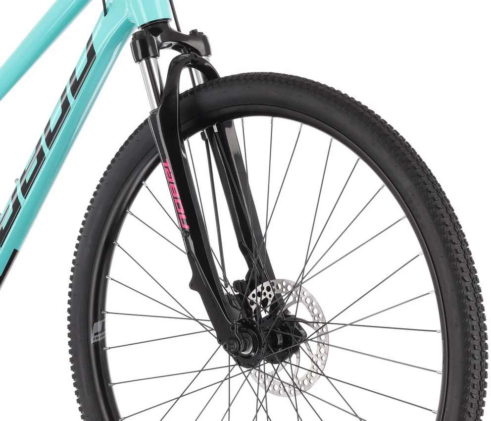 Dviratis Tabou Flow 1 W juodas-mint-M / 19" (Dydis: M / 19")