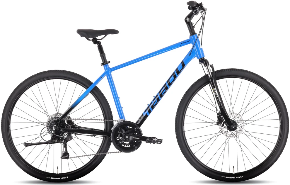 Dviratis Tabou Flow 2 juodas-mėlynas-M / 19" (Dydis: M / 19")