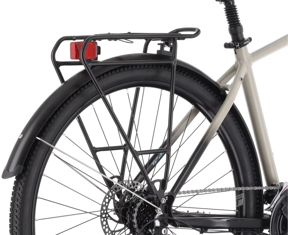 Dviratis Tabou Flow 2 EQ juodas-pilkas-M / 19" (Dydis: M / 19")