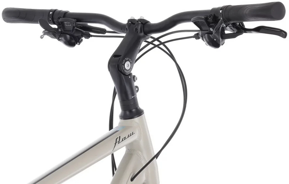 Dviratis Tabou Flow 2 EQ juodas-pilkas-M / 19" (Dydis: M / 19")
