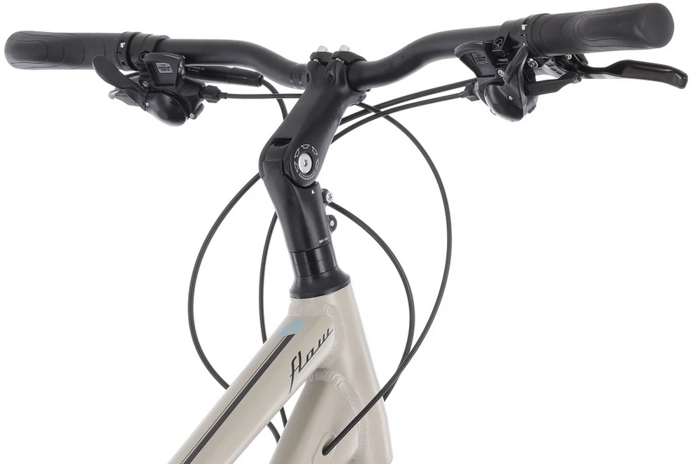 Dviratis Tabou Flow 2 EQ W juodas-pilkas-M / 19" (Dydis: M / 19")