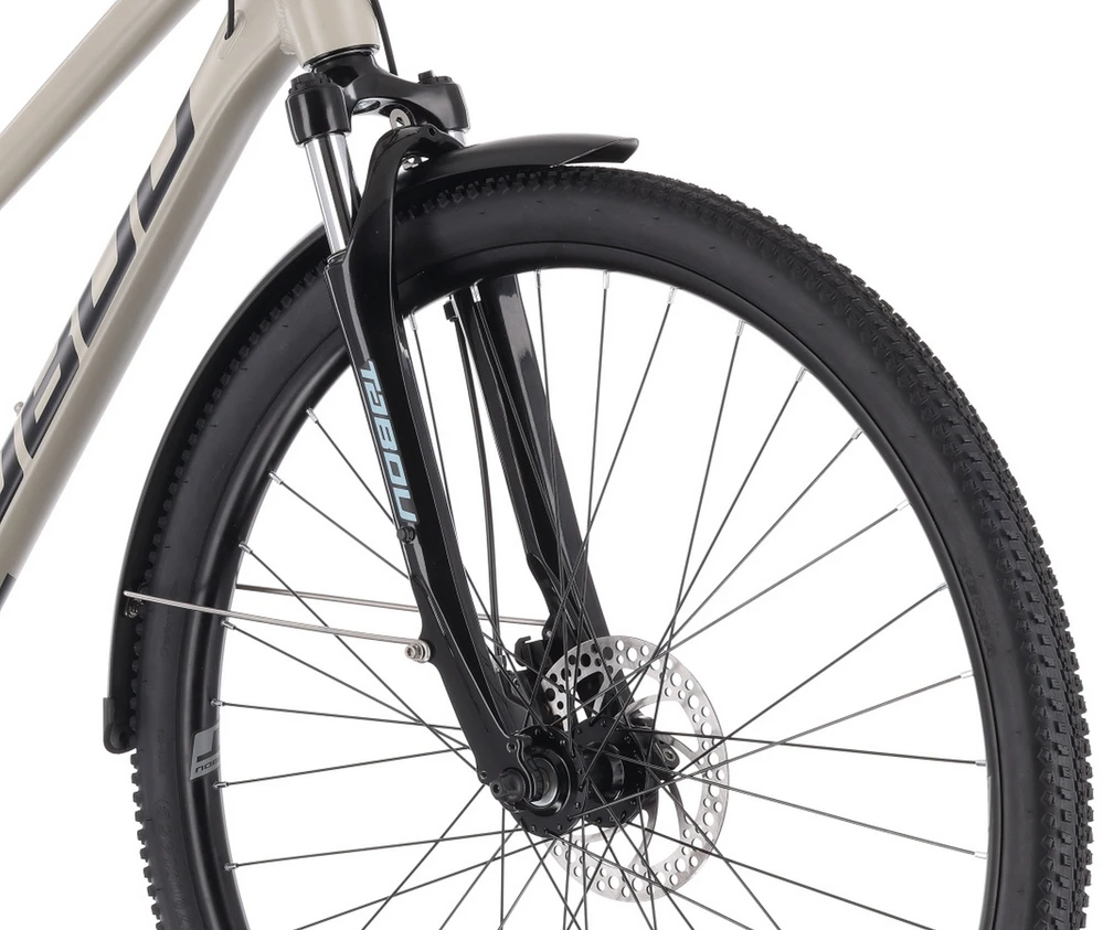 Dviratis Tabou Flow 2 EQ W juodas-pilkas-M / 19" (Dydis: M / 19")