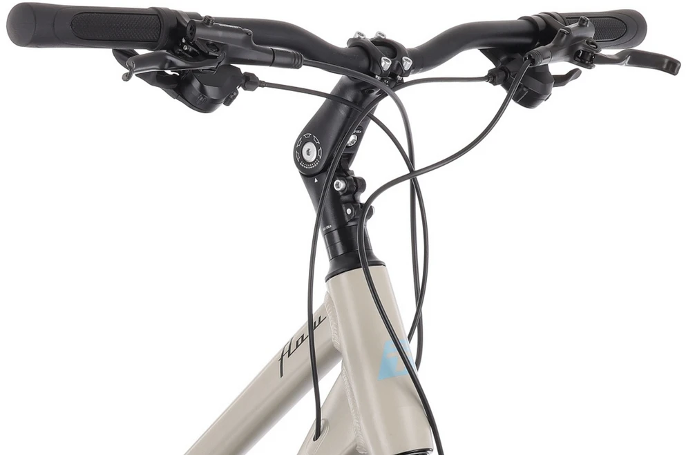 Dviratis Tabou Flow 2 EQ W juodas-pilkas-L / 21" (Dydis: L / 21")