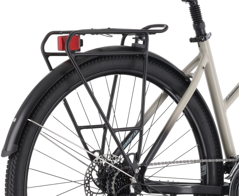 Dviratis Tabou Flow 2 EQ W juodas-pilkas-L / 21" (Dydis: L / 21")