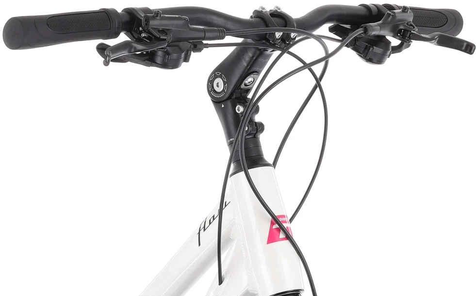 Dviratis Tabou Flow 2 W juodas-baltas-L / 21" (Dydis: L / 21")