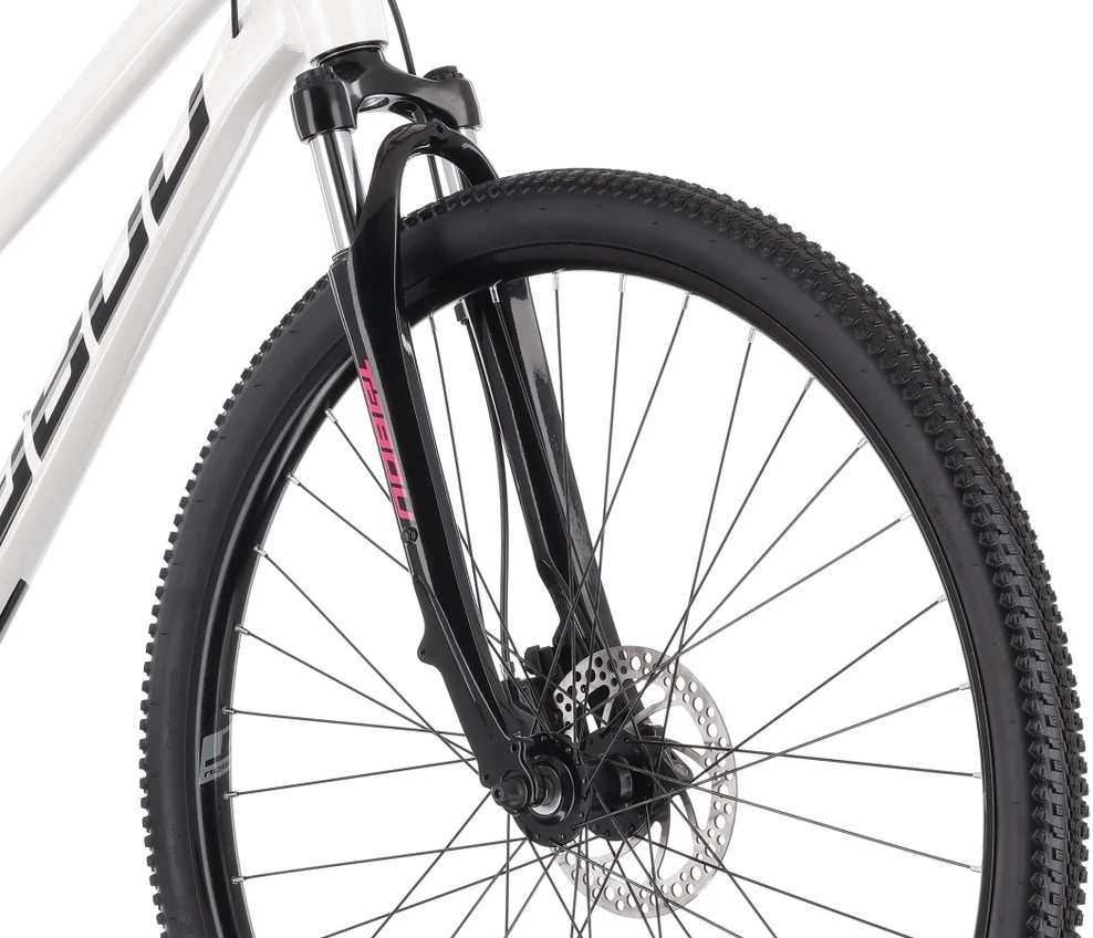 Dviratis Tabou Flow 2 W juodas-baltas-L / 21" (Dydis: L / 21")