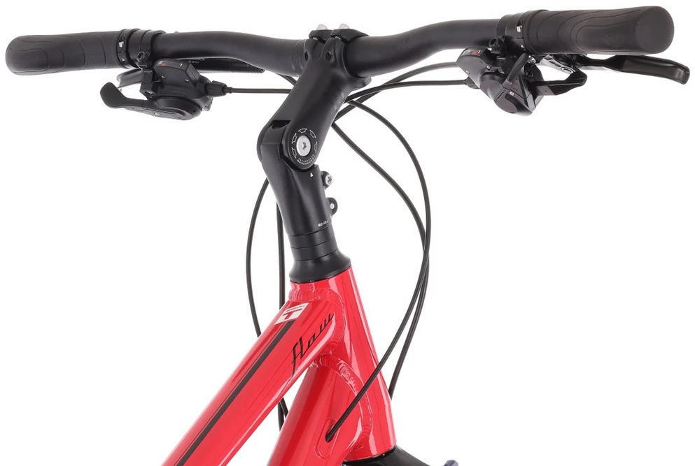 Dviratis Tabou Flow 3 W juodas-red-M / 19" (Dydis: M / 19")