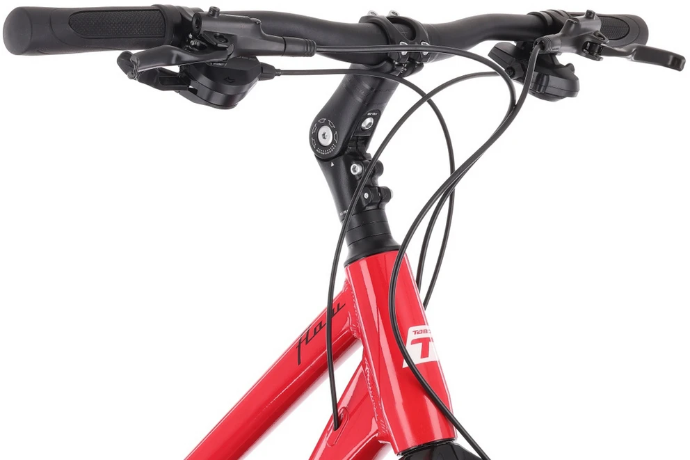 Dviratis Tabou Flow 3 W juodas-red-M / 19" (Dydis: M / 19")