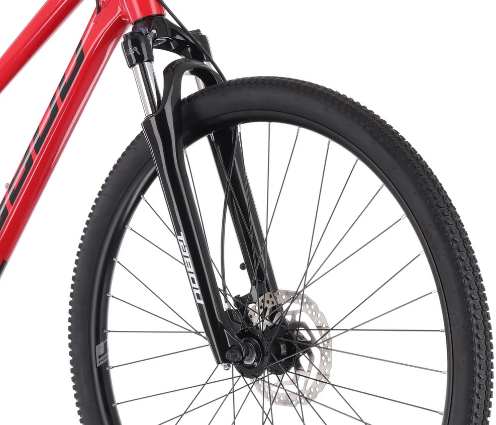 Dviratis Tabou Flow 3 W juodas-red-M / 19" (Dydis: M / 19")
