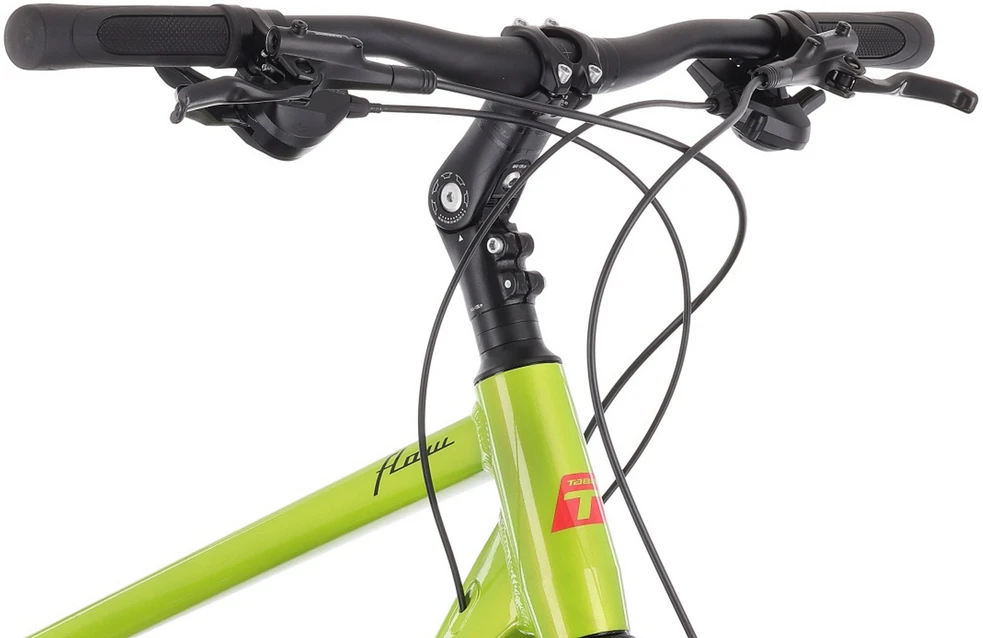 Dviratis Tabou Flow 4 juodas-lime-L / 21" (Dydis: L / 21")