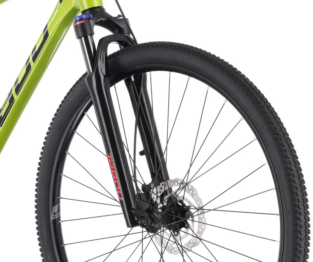 Dviratis Tabou Flow 4 juodas-lime-L / 21" (Dydis: L / 21")
